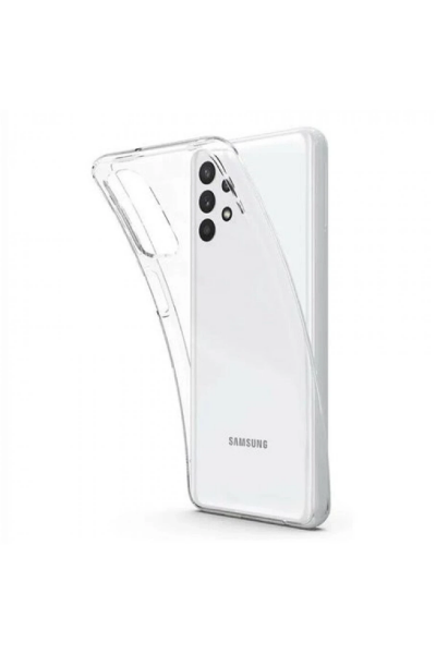 Newface Samsung Galaxy A13 4G Kılıf Lüx Şeffaf Silikon resmi