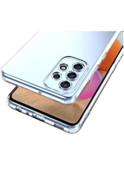 Newface Samsung Galaxy A33 5G Kılıf Lüx Şeffaf Silikon resmi