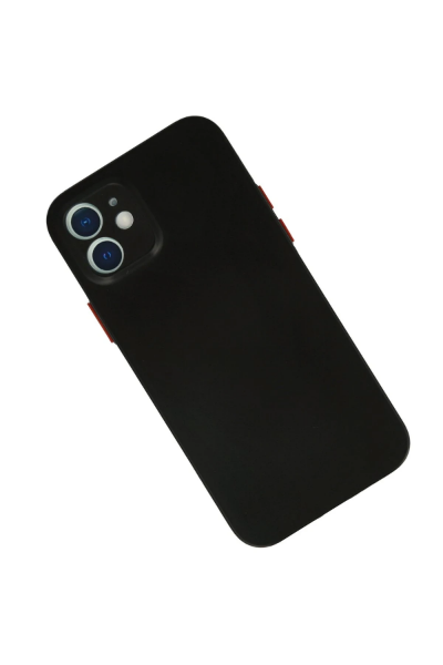 Newface iPhone 12 Mini Kılıf PP Ultra İnce Kapak - Siyah resmi