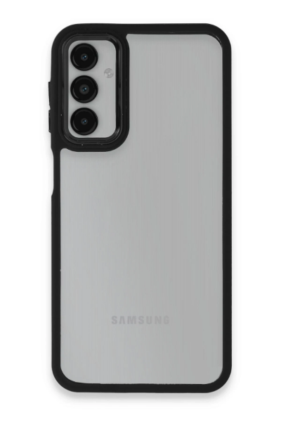 Newface Samsung Galaxy A24 4G Kılıf Dora Kapak - Siyah resmi