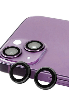 Newface iPhone 14 Plus Raze Metal Kamera Lens - Siyah resmi