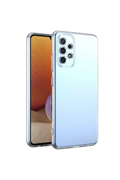 Newface Samsung Galaxy A73 5G Kılıf Lüx Şeffaf Silikon resmi