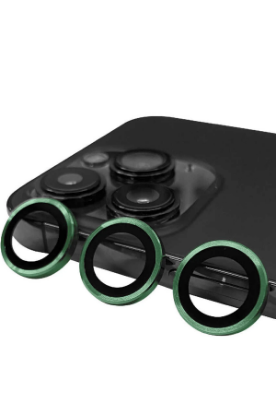 Newface iPhone 13 Pro Raze Metal Kamera Lens - Yeşil resmi