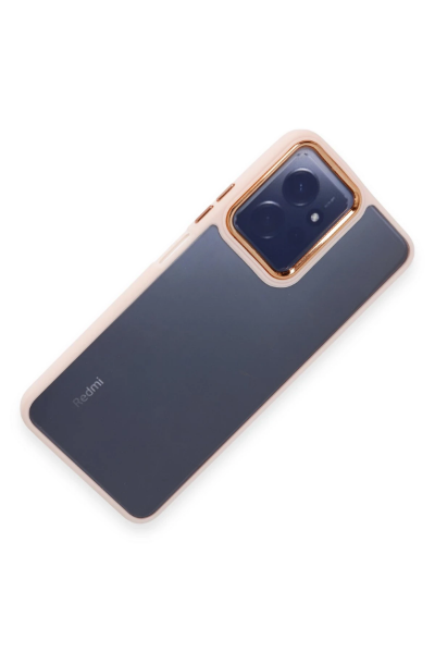 Newface Xiaomi Redmi Note 12 4G Kılıf Dora Kapak - Pudra resmi