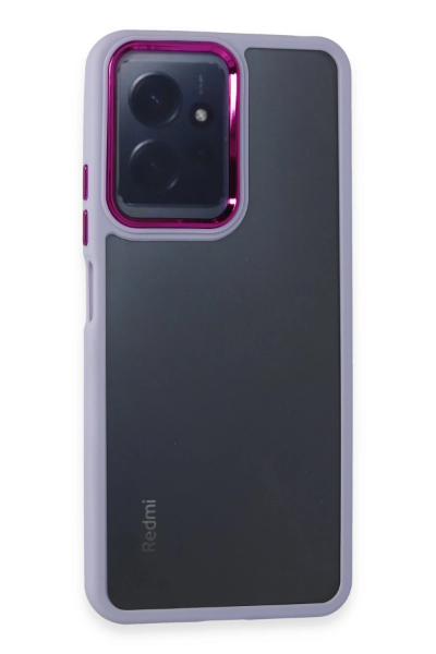 Newface Xiaomi Redmi Note 12 4G Kılıf Dora Kapak - Lila resmi