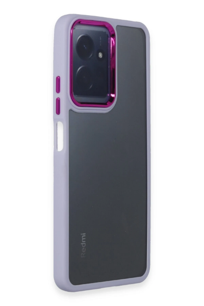 Newface Xiaomi Redmi Note 12 4G Kılıf Dora Kapak - Lila resmi
