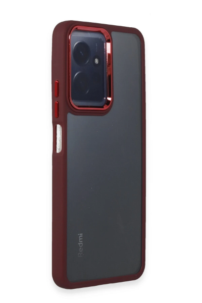 Newface Xiaomi Redmi Note 12 4G Kılıf Dora Kapak - Kırmızı resmi