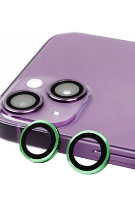 Newface iPhone 13 Raze Metal Kamera Lens - Yeşil resmi