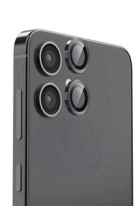 Newface Samsung Galaxy A06 Raze Metal Kamera Lens - Siyah resmi