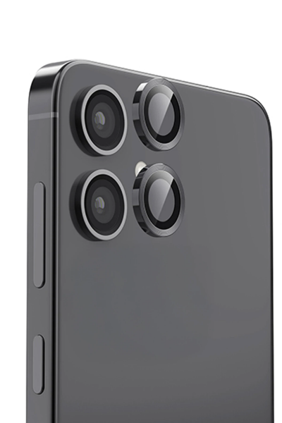 Newface Samsung Galaxy A06 Raze Metal Kamera Lens - Siyah resmi