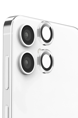 Newface Samsung Galaxy A06 Raze Metal Kamera Lens - Gümüş resmi