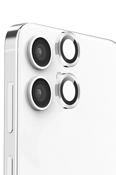 Newface Samsung Galaxy A06 Raze Metal Kamera Lens - Gümüş resmi