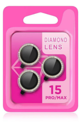 Newface iPhone 15 Pro Rock Metal Kamera Lens - Desert resmi