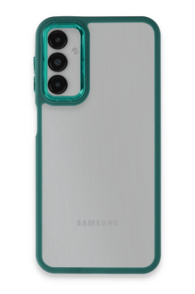 Newface Samsung Galaxy A14 4G Kılıf Dora Kapak - Haki Yeşil resmi