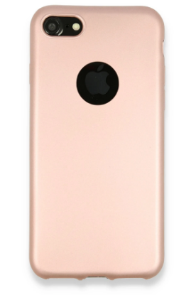 Newface iPhone 7 Kılıf First Silikon - Rose Gold resmi