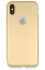 Newface iPhone X Kılıf First Silikon - Gold resmi