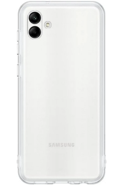 Newface Samsung Galaxy A04 Kılıf Lüx Şeffaf Silikon resmi