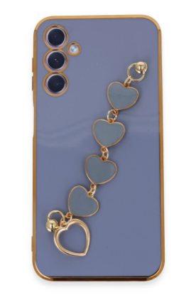 Newface Samsung Galaxy A24 4G Kılıf Esila Silikon - Gri resmi