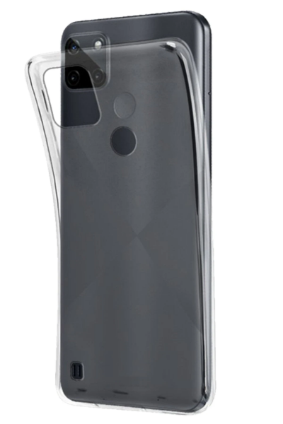 Newface Realme C25Y Kılıf Lüx Şeffaf Silikon resmi