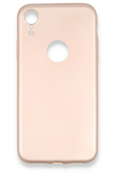 Newface iPhone XR Kılıf First Silikon - Rose Gold resmi