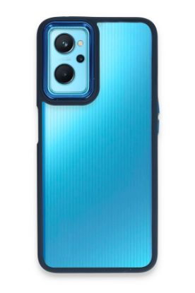 Newface Realme 9i 4G Kılıf Dora Kapak - Mavi resmi