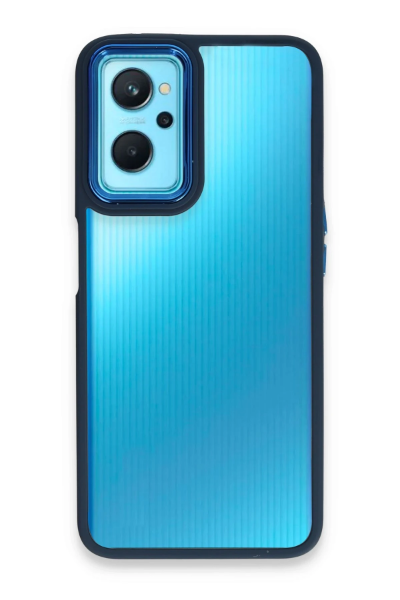 Newface Realme 9i 4G Kılıf Dora Kapak - Mavi resmi