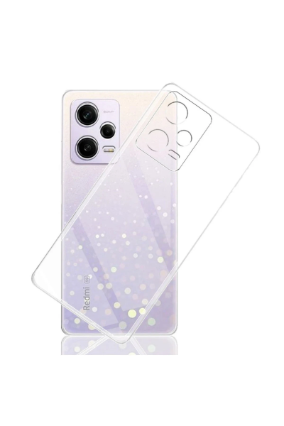 Newface Xiaomi Redmi Note 12 5G Kılıf Lüx Şeffaf Silikon resmi