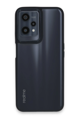 Newface Realme 9 Pro 5G Kılıf Dora Kapak - Siyah resmi