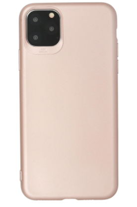 Newface iPhone 11 Pro Max Kılıf First Silikon - Rose Gold resmi