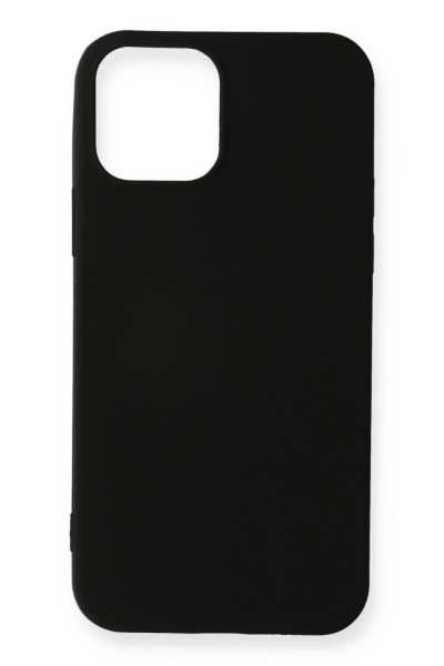 Newface iPhone 12 Mini Kılıf First Silikon - Siyah resmi