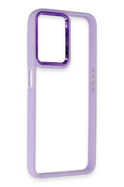 Newface Realme 9 Pro 5G Kılıf Dora Kapak - Lila resmi