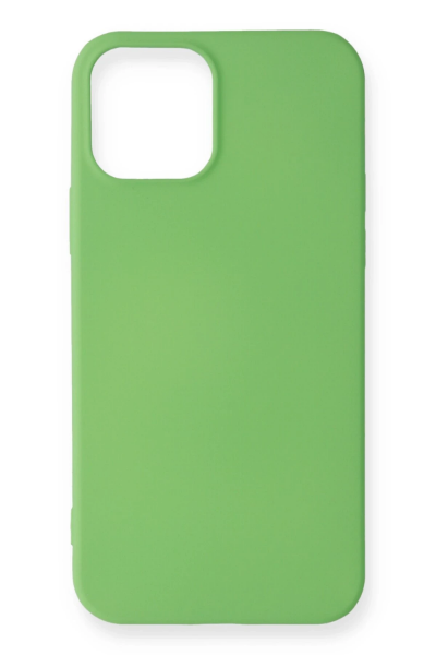 Newface iPhone 12 Mini Kılıf First Silikon - Yeşil resmi