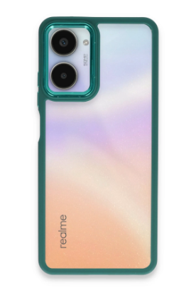 Newface Realme 10 Pro 5G Kılıf Dora Kapak - Haki Yeşil resmi