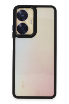 Newface Realme C55 Kılıf Dora Kapak - Siyah resmi
