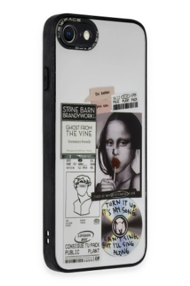 Newface iPhone 7 Kılıf Mirror Desenli Kapak - Mirror - 2 resmi