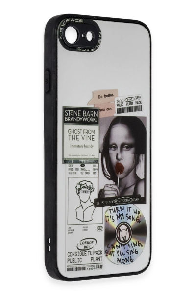 Newface iPhone 7 Kılıf Mirror Desenli Kapak - Mirror - 2 resmi
