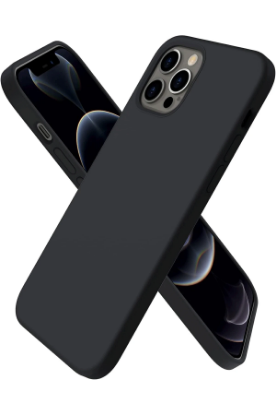 Newface iPhone 12 Pro Max Kılıf First Silikon - Siyah resmi