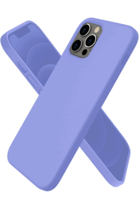 Newface iPhone 12 Pro Max Kılıf First Silikon - Mor resmi