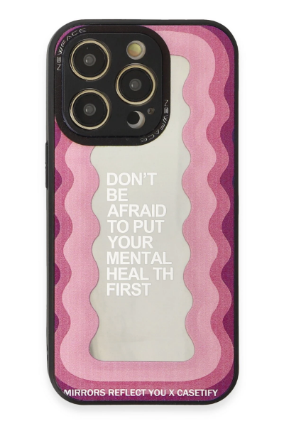 Newface iPhone 12 Pro Kılıf Mirror Desenli Kapak - Mirror - 11 resmi