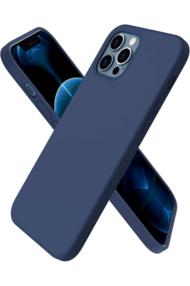 Newface iPhone 12 Pro Max Kılıf First Silikon - Lacivert resmi