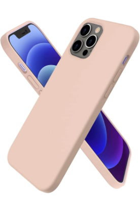 Newface iPhone 12 Pro Max Kılıf First Silikon - Pudra resmi