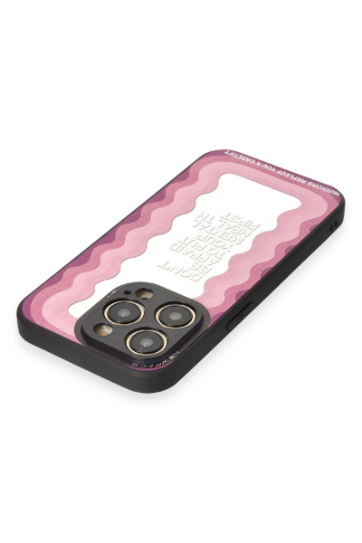 Newface iPhone 12 Pro Max Kılıf Mirror Desenli Kapak - Mirror - 11 resmi