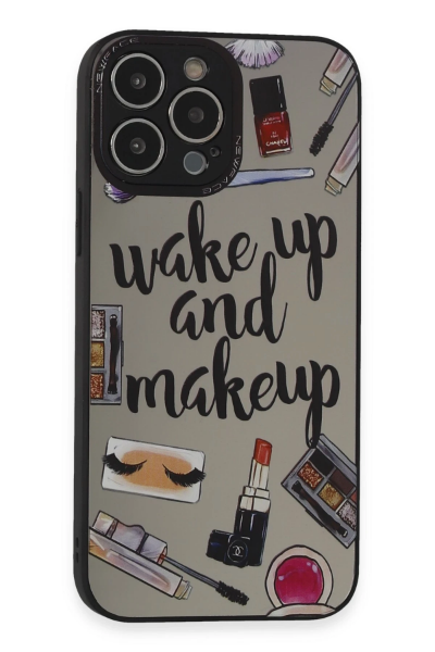 Newface iPhone 13 Pro Kılıf Mirror Desenli Kapak - Mirror - 3 resmi