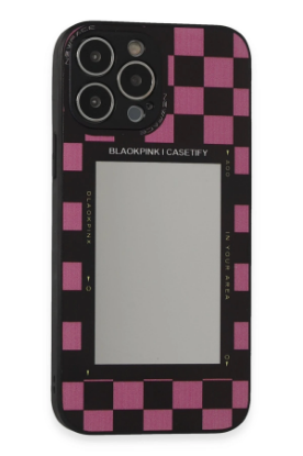 Newface iPhone 13 Pro Max Kılıf Mirror Desenli Kapak - Mirror - 8 resmi