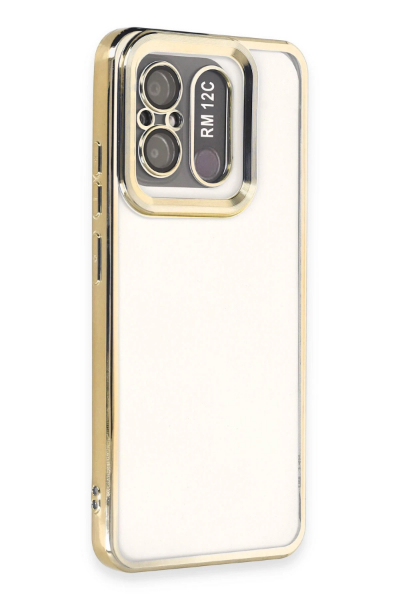 Newface Xiaomi Redmi 12C Kılıf Slot Silikon - Gold resmi