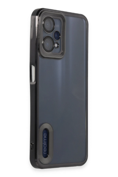 Newface Realme 9 Pro 5G Kılıf Slot Silikon - Siyah resmi
