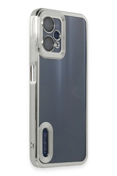 Newface Realme 9 Pro 5G Kılıf Slot Silikon - Gümüş resmi