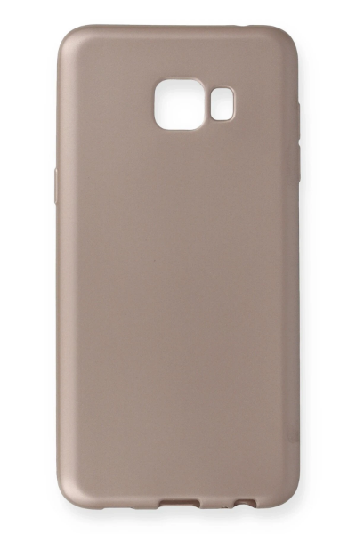Newface Samsung Galaxy C5 Pro Kılıf First Silikon - Rose Gold resmi