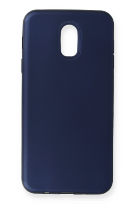 Newface Samsung Galaxy C8 Kılıf First Silikon - Lacivert resmi