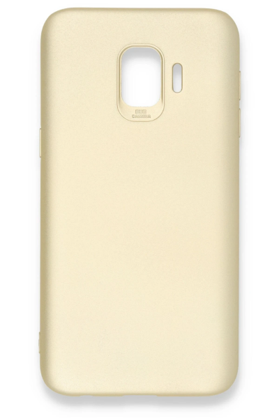 Newface Samsung Galaxy J2 Core Kılıf First Silikon - Gold resmi